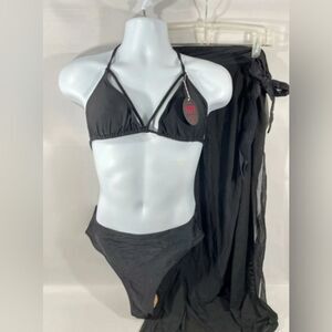 Avid Love black 2 piece bikini set